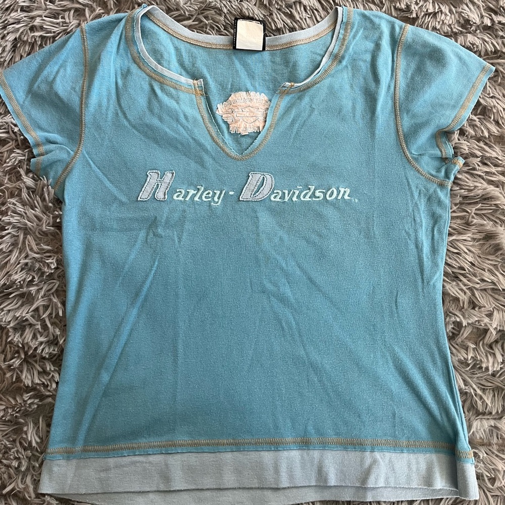 3 Harley-Davidson T-shirts L